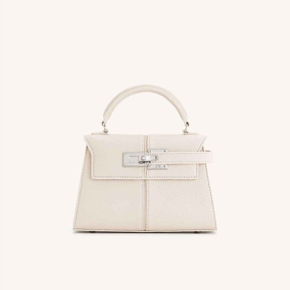 JW PEI Elise Top Handle Cream Mini Bag